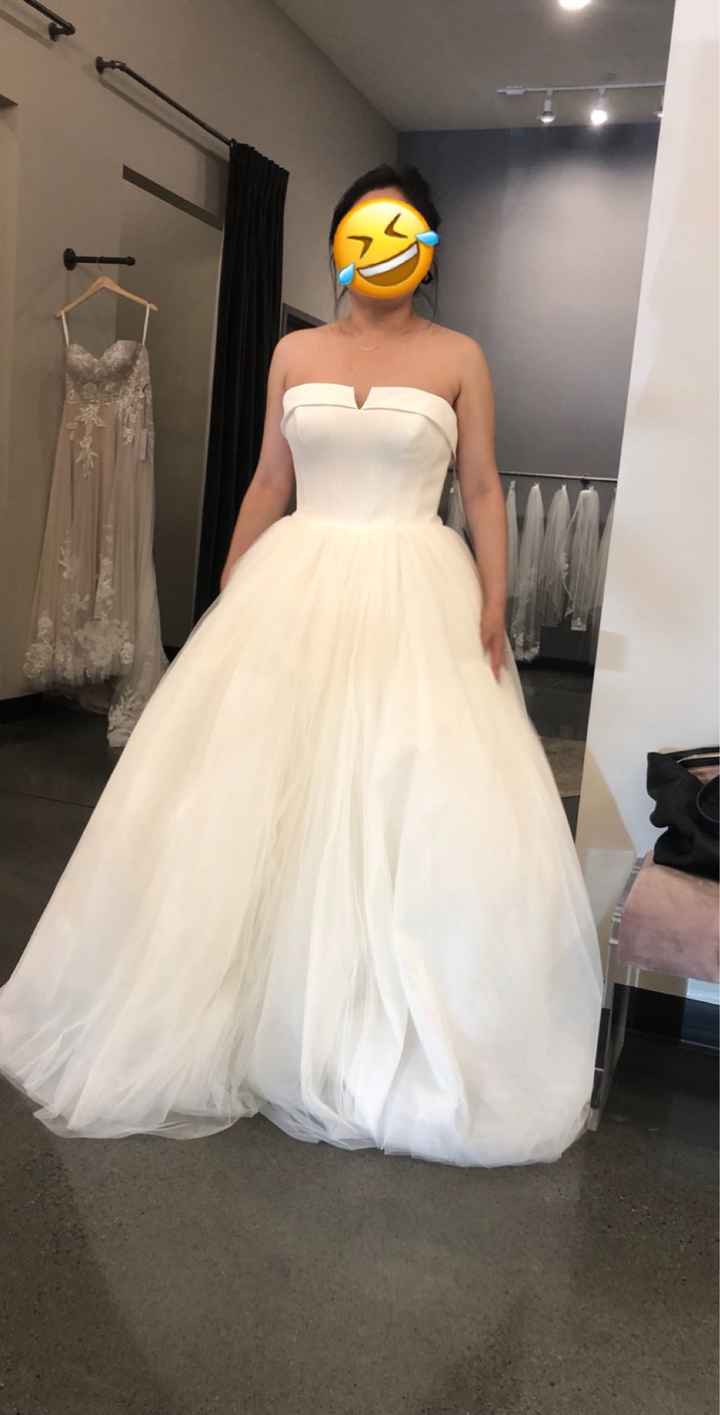 Dress shopping round 1...  show me your no dresses - 1