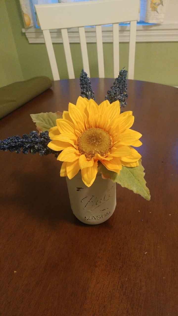 UPDATE! Is it weird to have real and fake flowers?