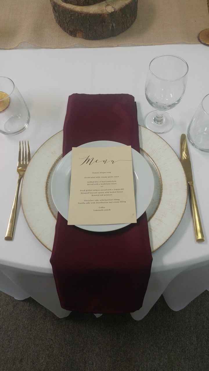 Is this table setting better than what I had?