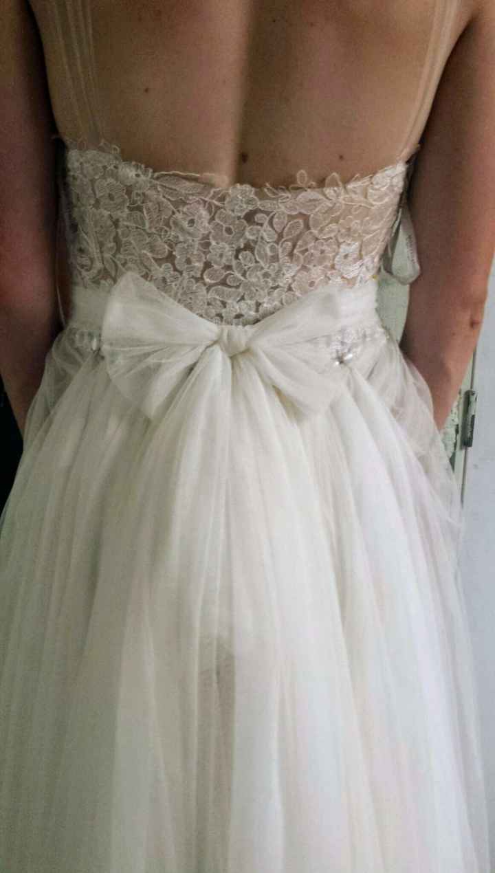 So happy with my dress after 2nd alterations appt!!!