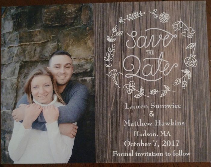 Save The Date- Ill show you mine if you show me yours!