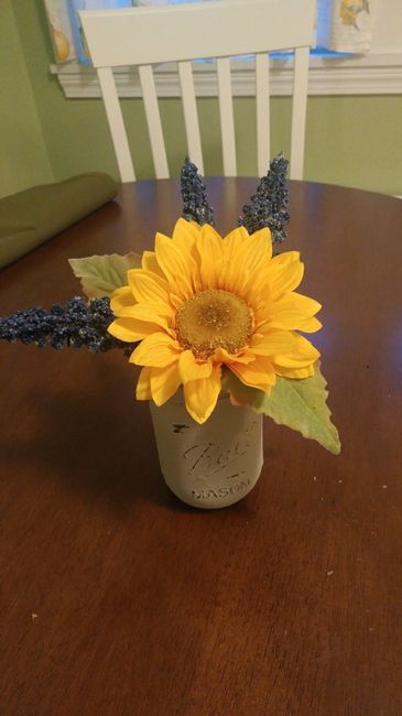 UPDATE! Is it weird to have real and fake flowers?