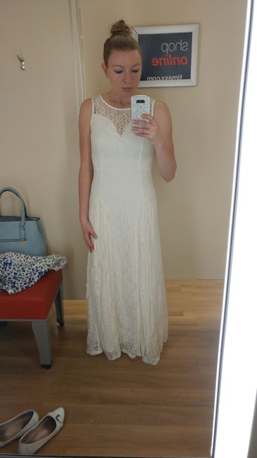 Reception & rehearsal dinner dresses