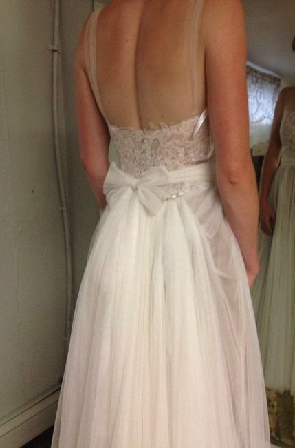 So happy with my dress after 2nd alterations appt!!!