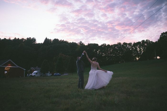 Dancing in the field