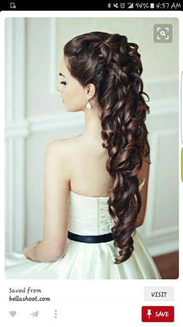 Let me see your wedding day hair!