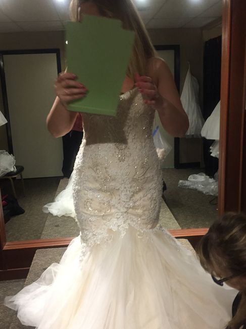 Said yes to the dress at Wolsfelts!! - 2