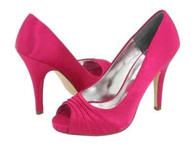 Fushia Bridesmaid shoes