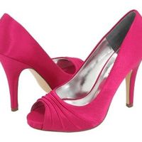 Fushia Bridesmaid shoes