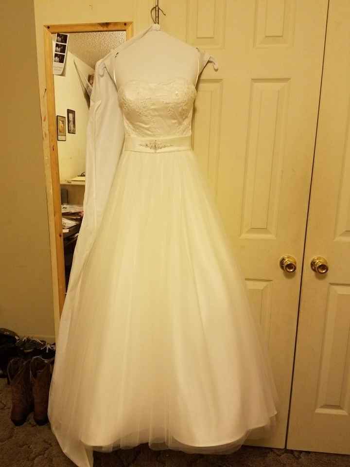 Storing my dress