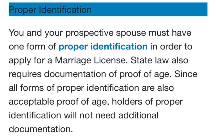 Birth certificate for marriage license - 1