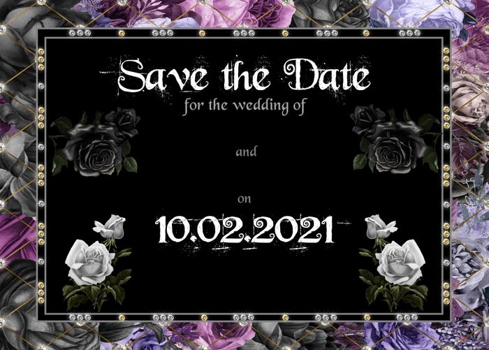 Custom Save the Dates :D
