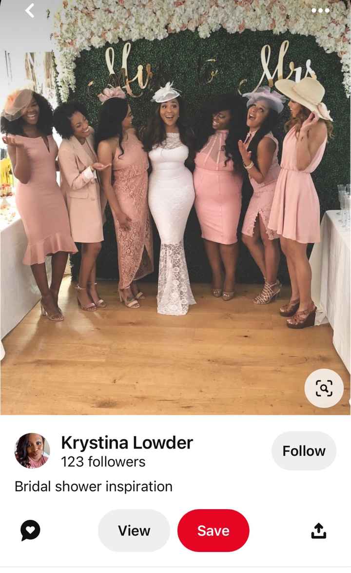 Bride want s bridesmaids to wear specific colors to bridal shower Weddings Wedding Attire Wedding Forums WeddingWire