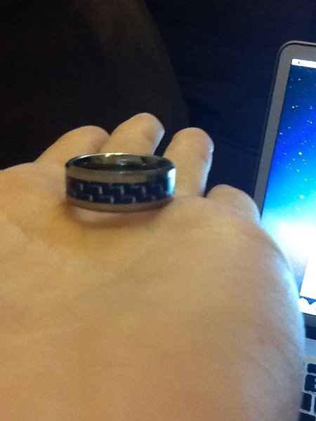 FH's Ring and Etsy Garter!!!
