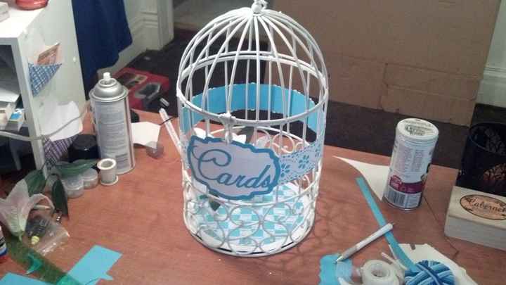 My DIY Card Cage