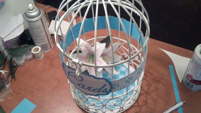 My DIY Card Cage