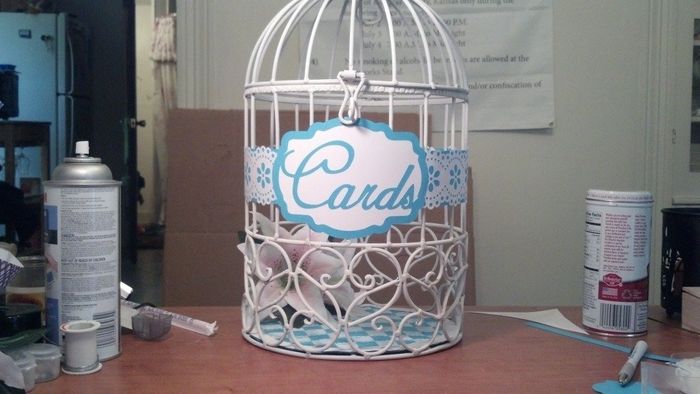 My DIY Card Cage