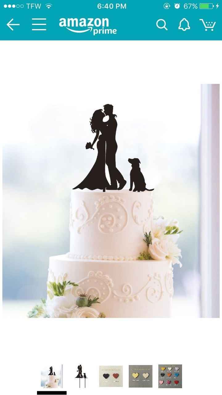 Cake topper