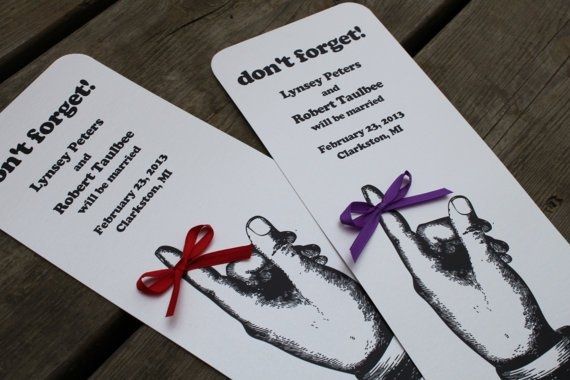 Lets see your... Save The Dates!