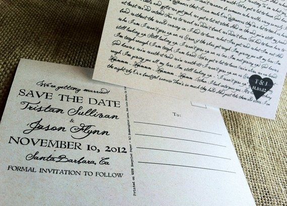 Lets see your... Save The Dates!