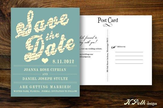 Lets see your... Save The Dates!