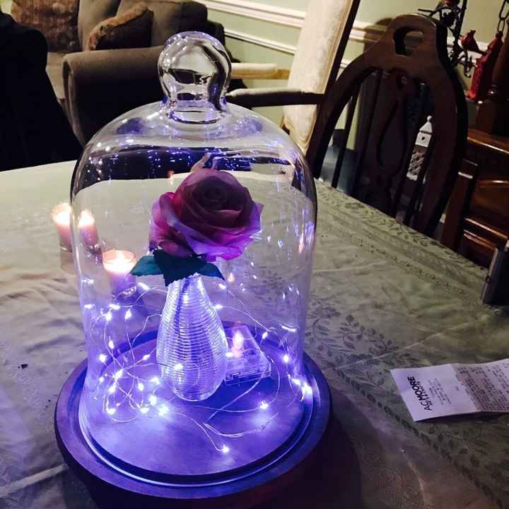 DIY Engagement Party Centerpieces