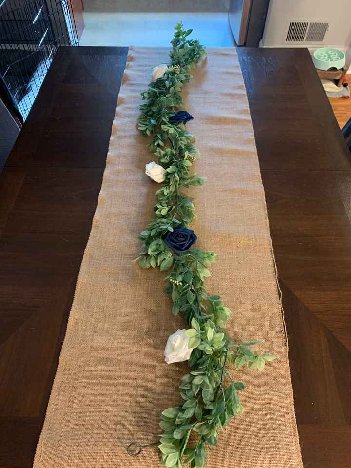 Wedding Centerpiece for Rustic Wedding with No Candles - 1