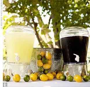 Lemonade Stand at Ceremony - Mason Jars?