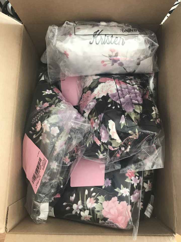 Oriental Trading Bridal Party (and Bride) Robes