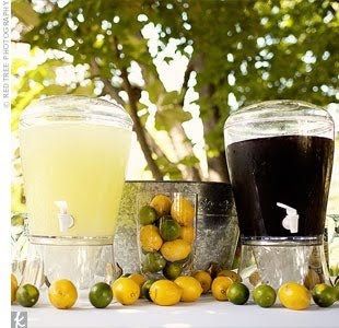 Lemonade Stand at Ceremony - Mason Jars?