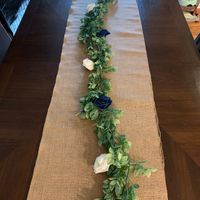 Wedding Centerpiece for Rustic Wedding with No Candles - 1