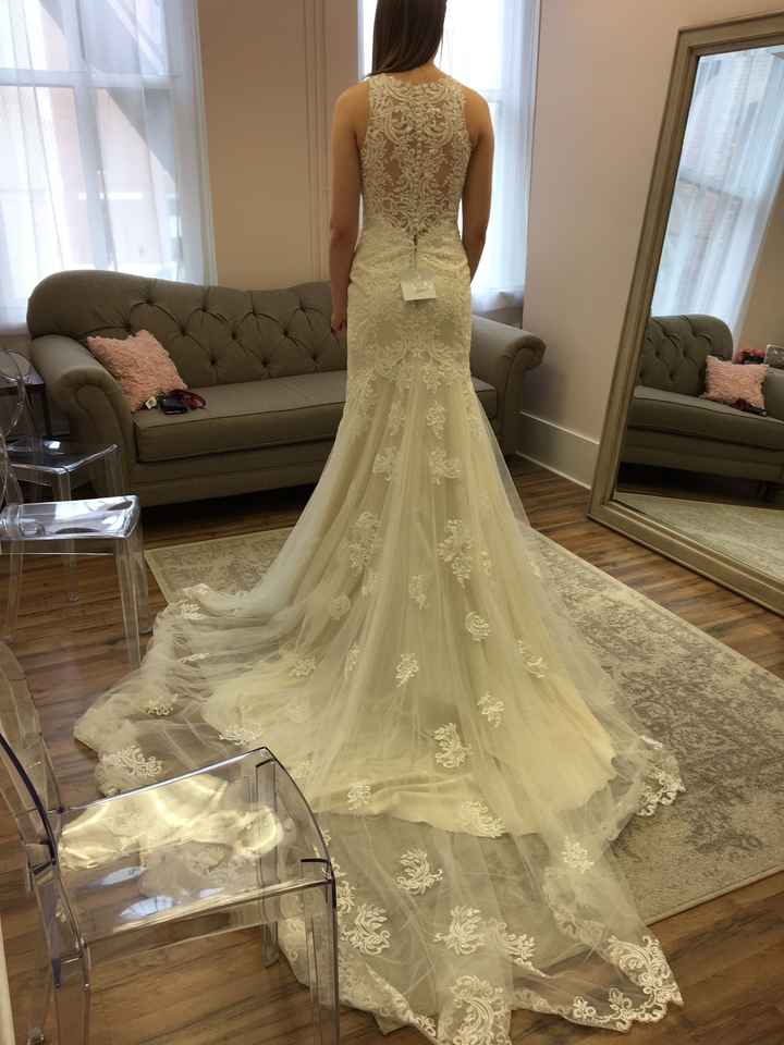 Let's see your wedding dresses.