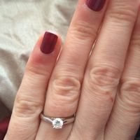 SPINOFF: Does anyone have a small engagement ring? And...