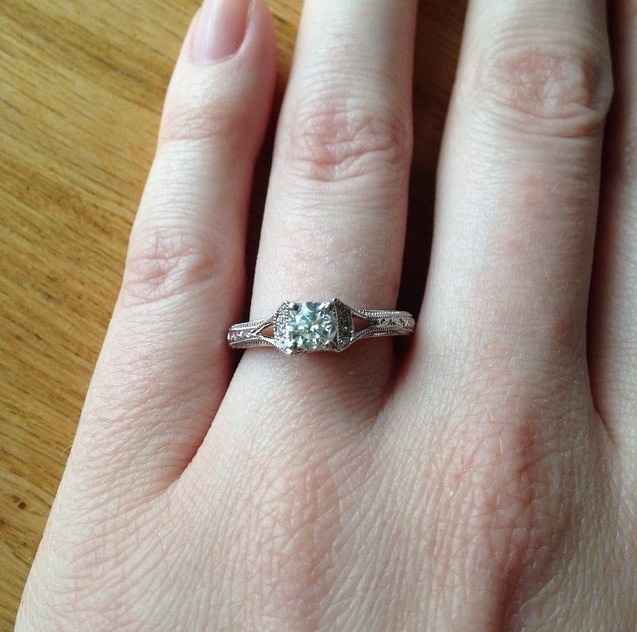 How did you announce your engagement?