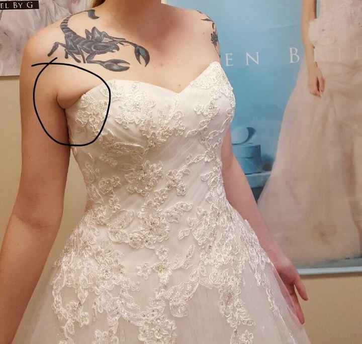 Help! Feeling self conscious in my dress