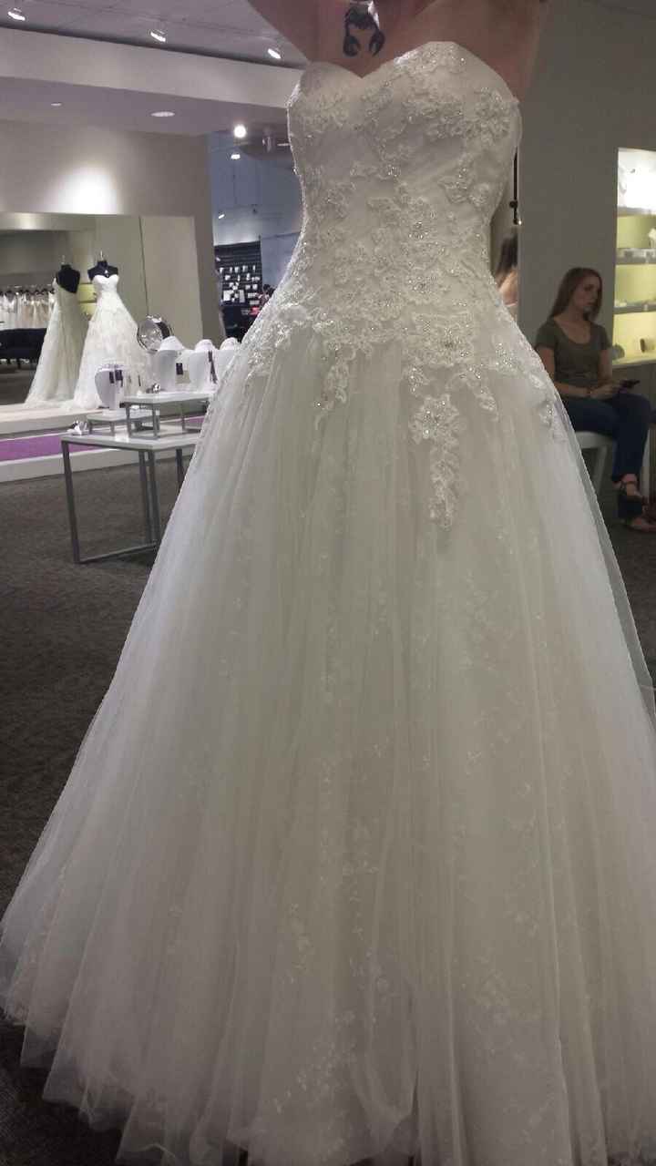 Just got my dress!