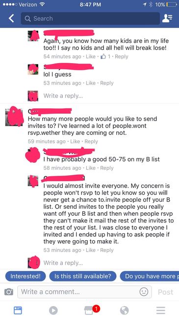 B-Listing(Insert face palm emoji here)
