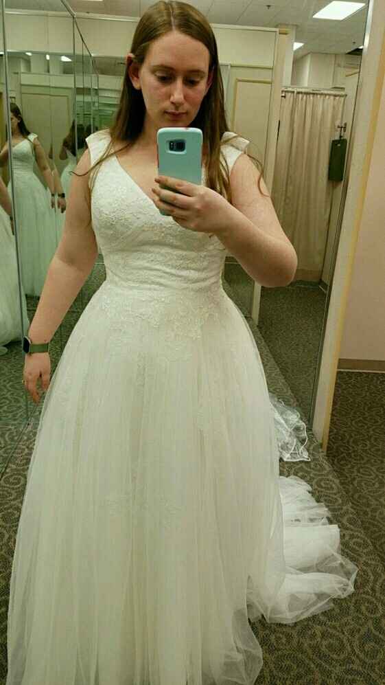 Picked up my dress?!