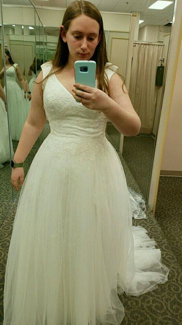 Picked up my dress?!