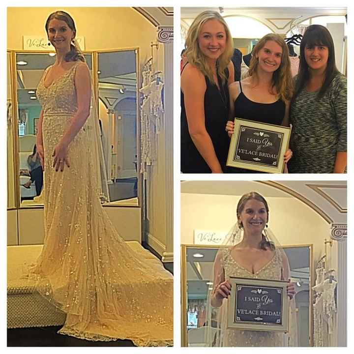 I said YES to the dress!