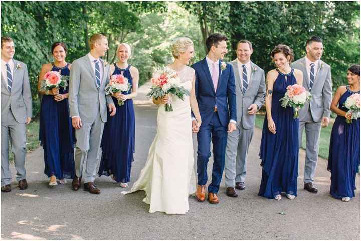 Groom matching bridesmaids - 1