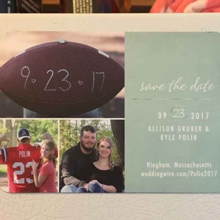 Save The Date- Ill show you mine if you show me yours!