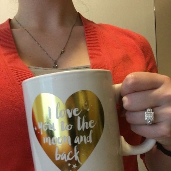 Shameless Mug/Engagement Ring Pics!