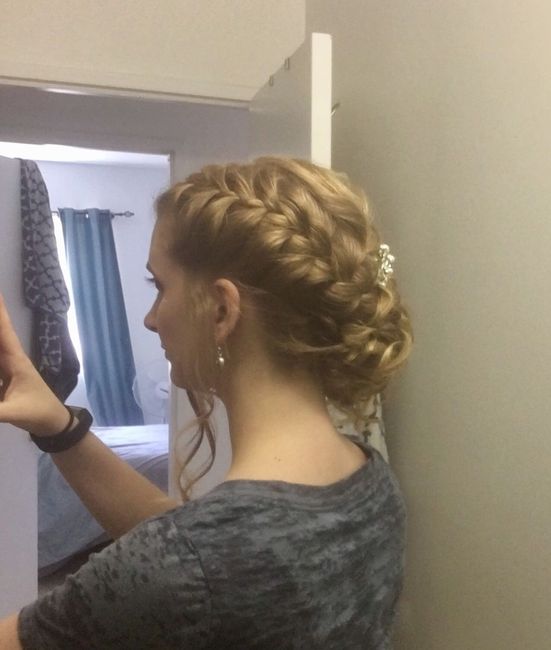 Hair and make up trial