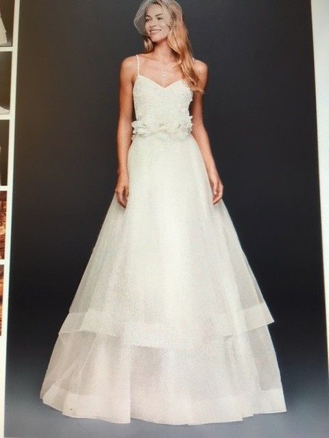 My wedding dress---not me in it. 