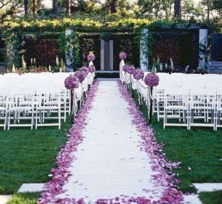 Aisle runner or no? - 1