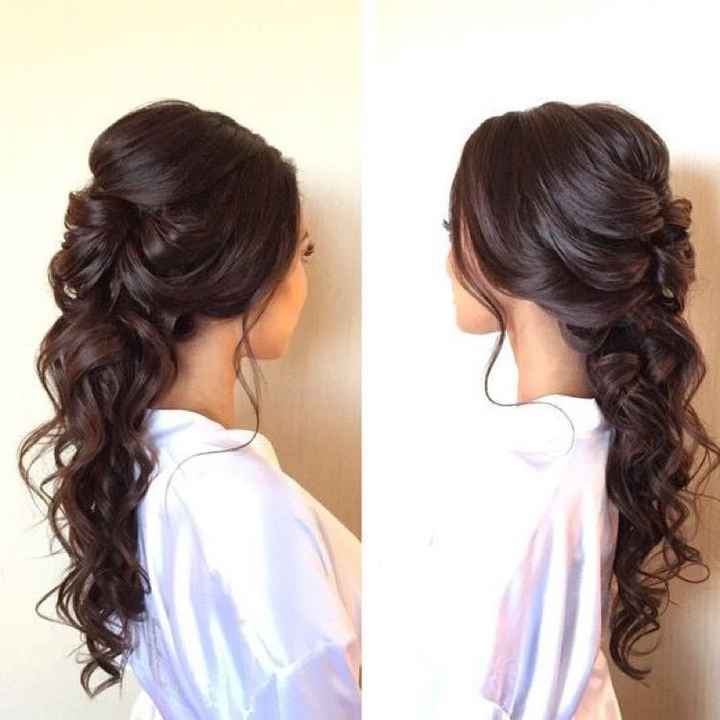 How are you wearing your hair?  Up, down, or half-up? - 3