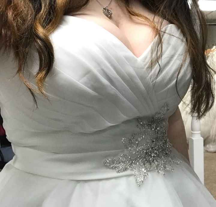 Help! My wedding dress is puckering. What to do? - 1