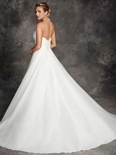 Adding Drama to Wedding Dress? 1