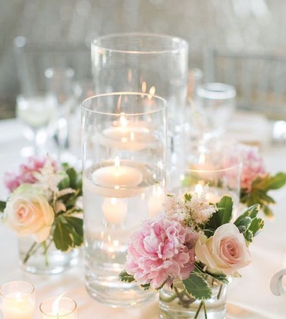 Candle/flower centerpiece ideas for a formal wedding? - 1